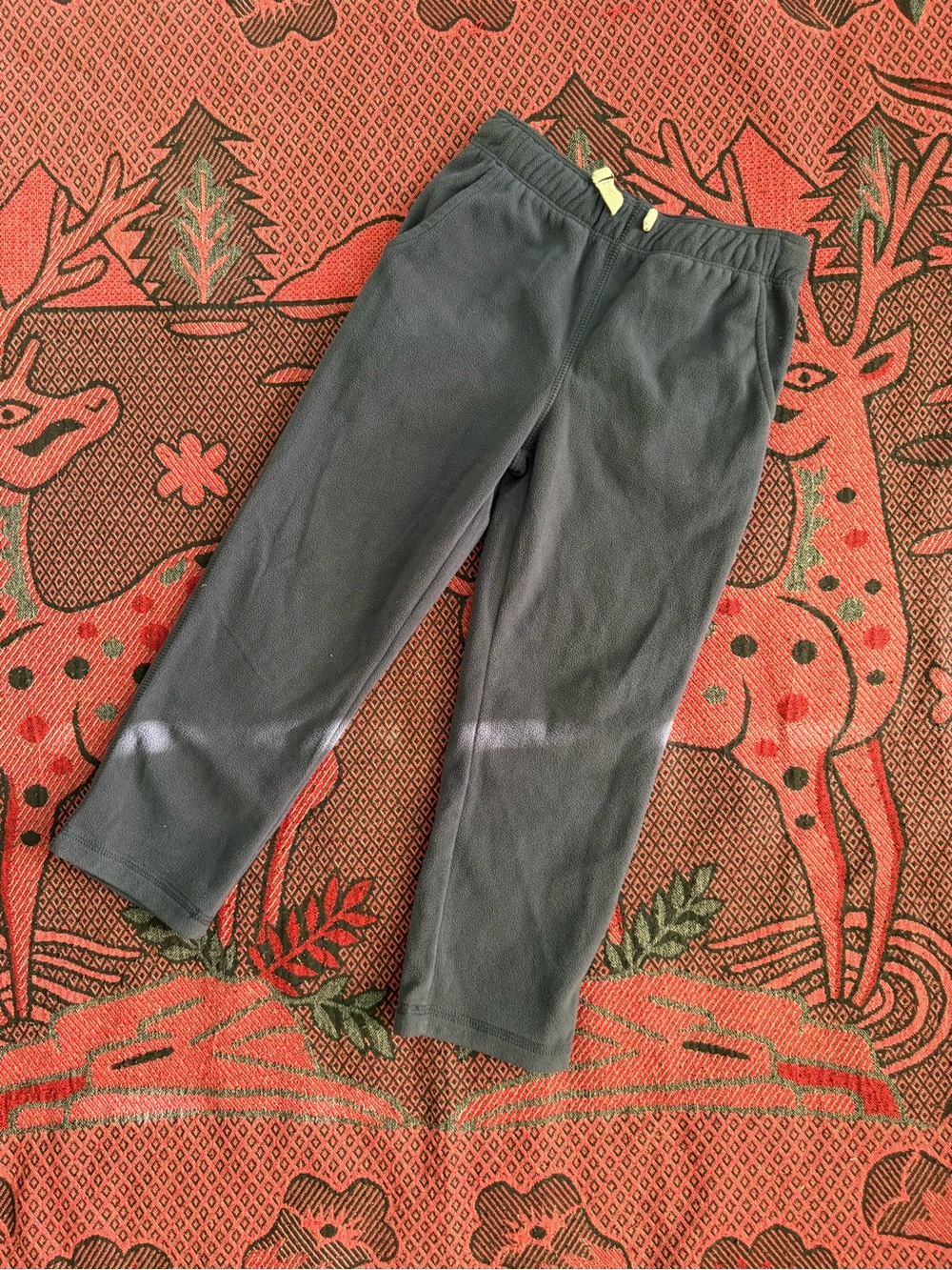 Carter's Dark Charcoal Gray Fleece Joggers